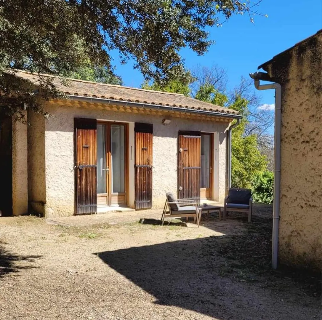 Holiday home Studio De 26 M2 Tout Equipe, Avec Exterieur Rochegude